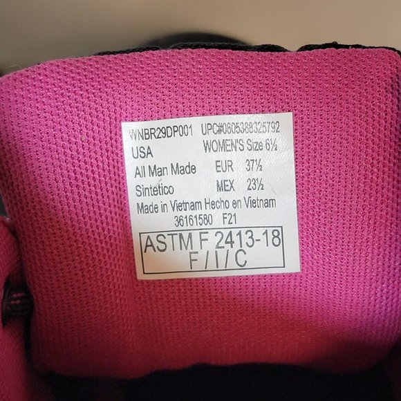 Brahma boots womens black size 6.5 steel toe Anti Fatigue Work - Picture 5 of 10